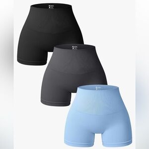 Yoga shorts high waist seamless